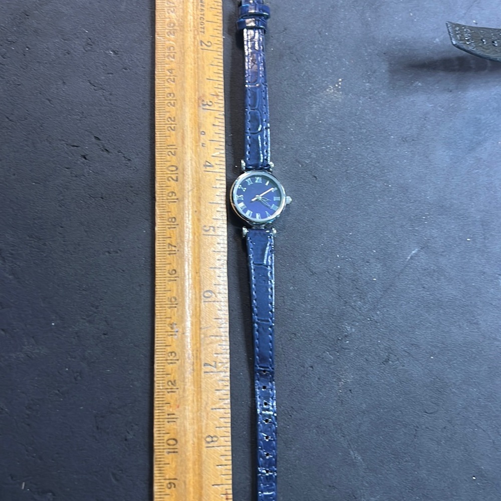 Marks & Spencer petite Blue Fashion Quartz Ladies Watch- Fresh Battery
